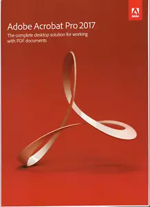Adobe Acrobat 2017 Pro deutsch für Windows (original Software mit DVD) - Bild 1 von 3