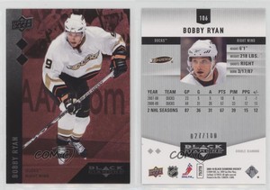 2009-10 Upper Deck Black Diamond Ruby /100 Bobby Ryan #106