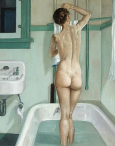 Tom Tyrone Comfort Portrait Of A Girl Canvas Print 16 x 20 - Picture 1 of 4