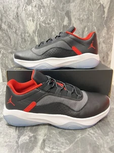 Nike Air Jordan 11 CMFT Low Bred Men 11.5 Black/University Red-White CW0784-006 - Picture 1 of 7