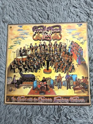 Procol Harum Live With The Edmonton Symphony Orchestra Vinyl LP 1972 A&M SP-4335 - Imagem 1 de 4