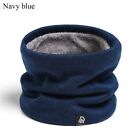 Keep Warm Face Cover Solid Color Cold-proof Collar Ski Tube Scarf  Outdoor