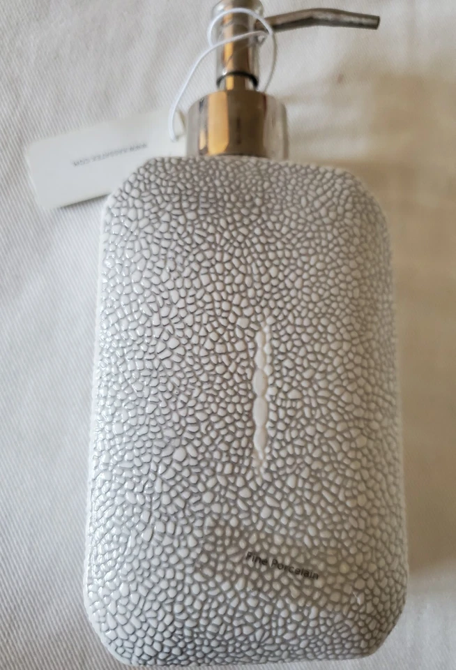 Kassatex Shagreen Jabón Loción Despencer Gris Foto 1 de 4