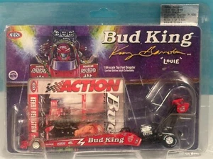 NHRA Bud King Top Fuel Limited Edition "Louie" the Lizard Dragster 1:64 - Picture 1 of 1