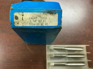 GTD 3 piece Tap set 7/16 20 NF - Picture 1 of 3