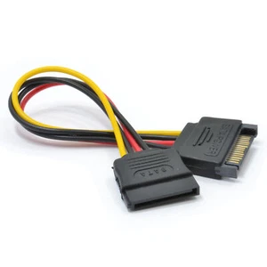 SATA Power Extension Cable for Internal Sata Hard Drives 45cm - Afbeelding 1 van 1