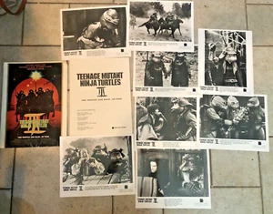 TEENAGE MUTANT NINJA TURTLES 3 - MOVIE PRESS KIT - 8 Movie Pictures - Picture 1 of 13