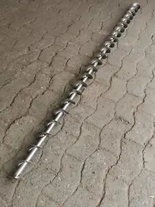 Förderschnecke Getreideschnecke Pellets Schnecke 85mm DM 2 m lang - Bild 1 von 1