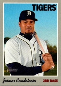 2019 Topps Heritage - Jeimer Candelario #33 - Picture 1 of 2