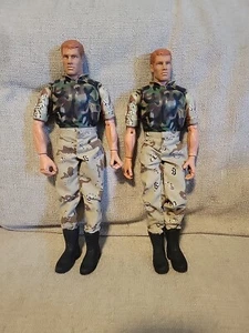 G.I. Joe Lot Of Two 12" Pawtucket Action Figure No Weapons 1996 No. 31671 - Picture 1 of 8