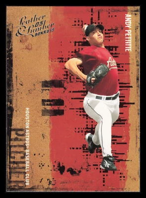2005 Donruss Leather & Lumber Andy Pettitte  #8 - Image 1 of 2