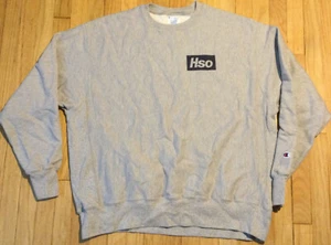 Felpa Champion Reverse Weave XXL grigio HSO girocollo 2XL - Foto 1 di 6