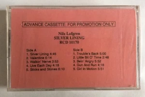 SEALED! Nils Lofgren  Silver Lining Cassette Tape ~ Bruce Springsteen Neil Young - Picture 1 of 3