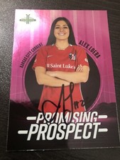 Signed 2023 NWSL Parkside Volume 1 Alex Loera Promising Prospects #PP-30 Auto