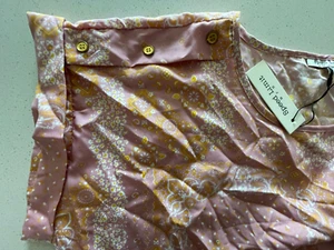 Speed Limit Damen-Oberteil/Bluse rosa/gelb mehrfarbig mit Blumenmuster Größe 2X - Bild 1 von 9