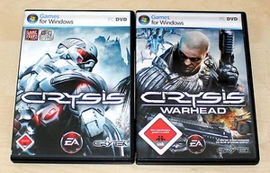 2 PC SPIELE SET CRYSIS & CRYSIS WARHEAD - FSK 18 - Picture 1 of 2