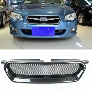Parrilla para parachoques delantero de panal para Subaru Legacy 2008-2009 negra - Imagen 1 de 11