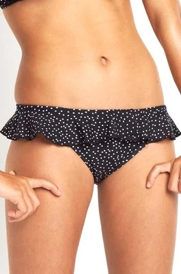 SEAFOLLY NIÑAS NATACIÓN BON VOYAGE TUBO CON VOLANTES ¡SOLO PANTALONES DE BIKINI! NEGRO 8 NUEVO! $39 Foto 1 de 2