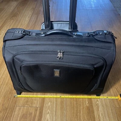 Travelpro Rolling Garment Bag Black - FAST SHIP 22” SEE PICTURES VERY GOOD CONDI - Image 1 of 4