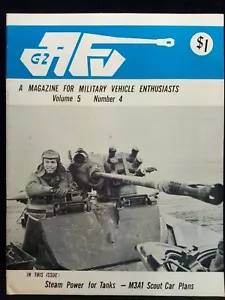 AFV G2 Armored Fighting Vehicles Magazine Volume 5 Number 4 April / May 1975 - Imagen 1 de 3
