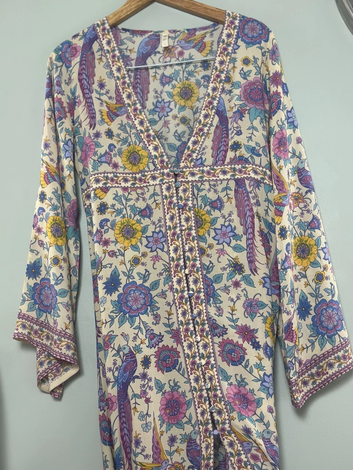 MUESTRA Vestido Manzanilla Lovebird Designs Hechizo; Impecable, Circa 2016 🦄 Foto 1 de 4