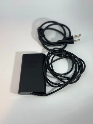 Dell Genuine 65W AC ADAPTER CHARGER 19.5V 3.34A 000PV9 HA65NS5-00  - USED - Image 1 of 3