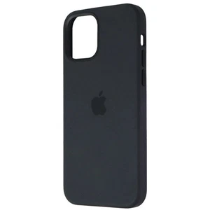 Apple Silicone Case for MagSafe for iPhone 12 Pro and iPhone 12 - Black - Photo 1 sur 1