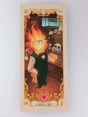 Grillby Tarotkarte - UNDERTALE Tarot Kunstdrucke - aus Japan - Bild 1 von 4