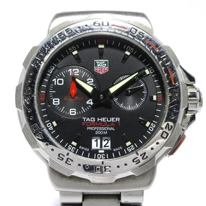 Auténtico reloj de pulsera TAG Heuer Formula 1 WAH111C R****** plateado para hombre - Imagen 1 de 12