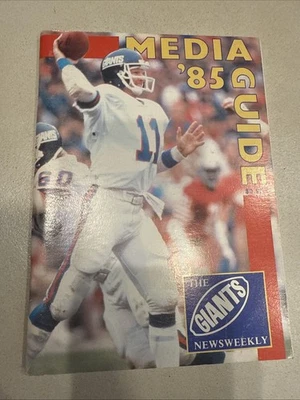Guía de medios de los New York Giants 1985 Foto 1 de 2