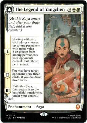The Legend of Yangchen - 0027 - Avatar: The Last Airbender TLA - MTG NM/M - Image 1 of 2