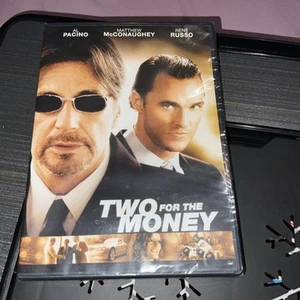 Two for the Money (DVD,2017,Widescreen) Al Pacino/Matthew McConaughey! BRAND NEW - Picture 1 of 24