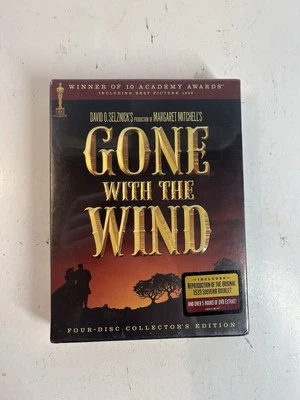 Gone With the Wind DVD 2004, 4-Disc Set - Collectors Edition Brand New Sealed - Image 1 of 4