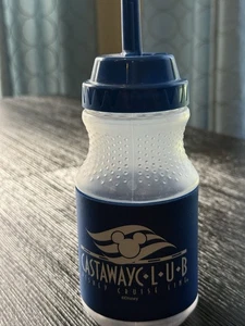 Disney Cruise Line DCL Sippy Sports Water Bottle Castaway Club - Picture 1 of 5