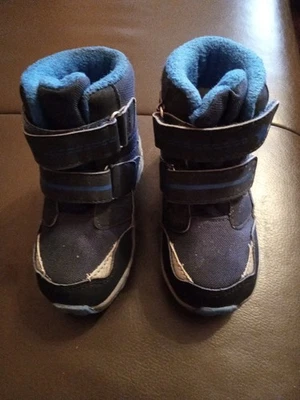 Jungen Winterstiefel 23 Farbe Blau Tech Tex - Bild 1 von 4