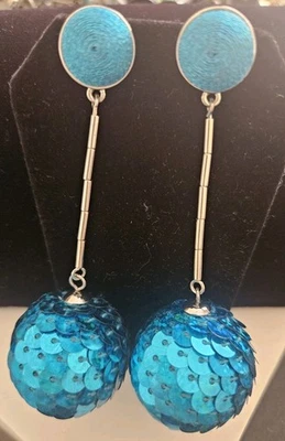 Secuencia de PENDIENTES Big Blue Baublebar Statement Foto 1 de 4