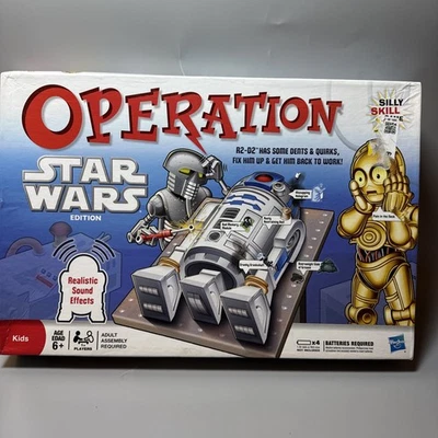 2011 Hasbro Star Wars Operation R2-D2 C-3PO Board Game (missing The Swamp Snake) - Image 1 of 4