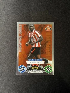 match attax 2009/10 - Kenwyne Jones - I Card - Sunderland - Picture 1 of 2