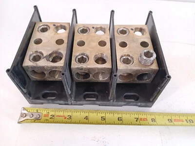 Gould Shawmut 69093 PDB 3 pole (2) 500MCM-#4 x (2) 500MCM-#4 600V CU9AL - Image 1 of 4