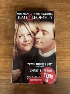 Kate & Leopold VHS Meg Ryan Hugh Jackman Former Rental - Picture 1 of 2
