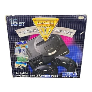Sega Mega Drive Konsole Magnum Set mit Sonic Front OVP, Inlay, Schuber, Selten✌️ - Bild 1 von 10