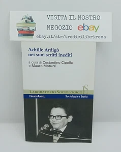 Achille Ardigò nei suoi scritti inediti - C. Cipolla - Moruzzi - Franco Angeli - Bild 1 von 6