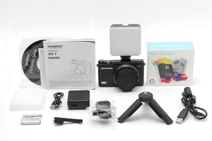 【EXC5 w/Light】Olympus XZ-1 Stylus 10.0MP Black Digital Camera From Japan - Picture 1 of 8