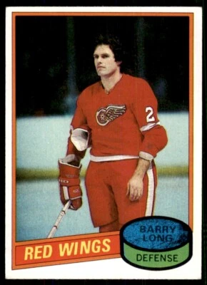 1980-81 Topps Barry Long Hockey Cards #258 - Image 1 of 2