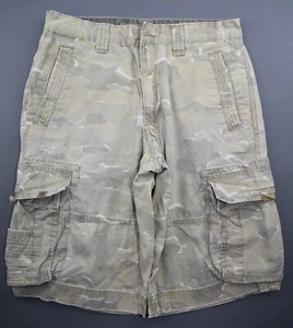 Vintage Men's 2007 Levi Strauss Authentics Signature Camo Cargo Shorts Size 29 - Picture 1 of 12