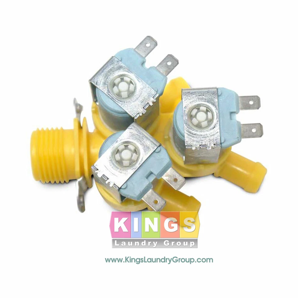 1x New Alliance Speed Queen Huebsch F381719P 3-Way Inlet Valve 24V