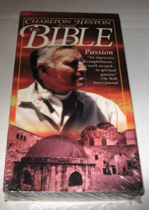 Charlton Heston Presents The Bible Passion VHS – New - Picture 1 of 2
