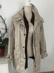 FUCHS SCHMITT neuwertige Jacke Übergang Parka Mantel Gr.40 beige sand - Bild 1 von 17
