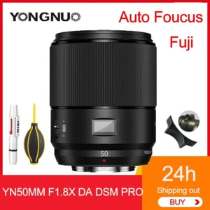 YONGNUO YN50MM F1.8X DA DSM Pro Auto Focus Lens for Fujifilm Fuji X-Mount Camera - Picture 1 of 6