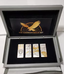 2023 (4 x 1 oz) "The American Eagle Bar Set" - Imagen 1 de 5